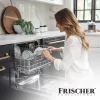 Indaplovės druska FRISCHER FR00101_1200, 1,2 kg, vandens minkštinimo druska plastikiniame indelyje