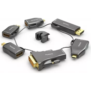 PureLink Adapter Ring didelis - 6x HDMI - miniDP/DP/USB-C/Mini HDMI/Micro HDMI/DVI