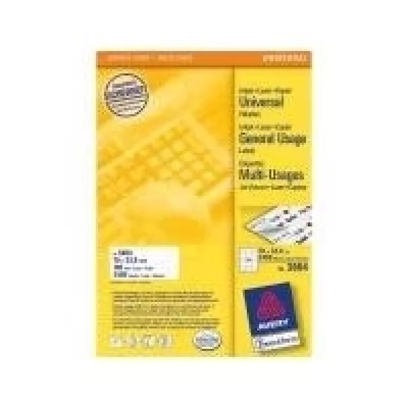 Lipniosios etiketės Avery Universal 70x33,8 mm 2400 vnt.