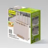 Maestro MR-1412-BEIGE peilių rinkinys su blokeliu + pjaustymo lentelių rinkinys, smėlinė