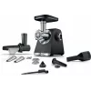 Mėsmalė Bosch Serie 6 MFWS650B 500 W, 3,5 kg/min, 2 greičiai, juoda/sidabrinė
