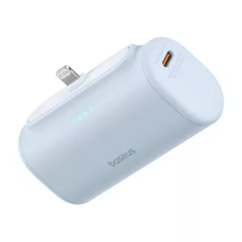 Nešiojamoji įkroviklio „Baseus Compact IP“ 5000 mAh 20 W (mėlynas)