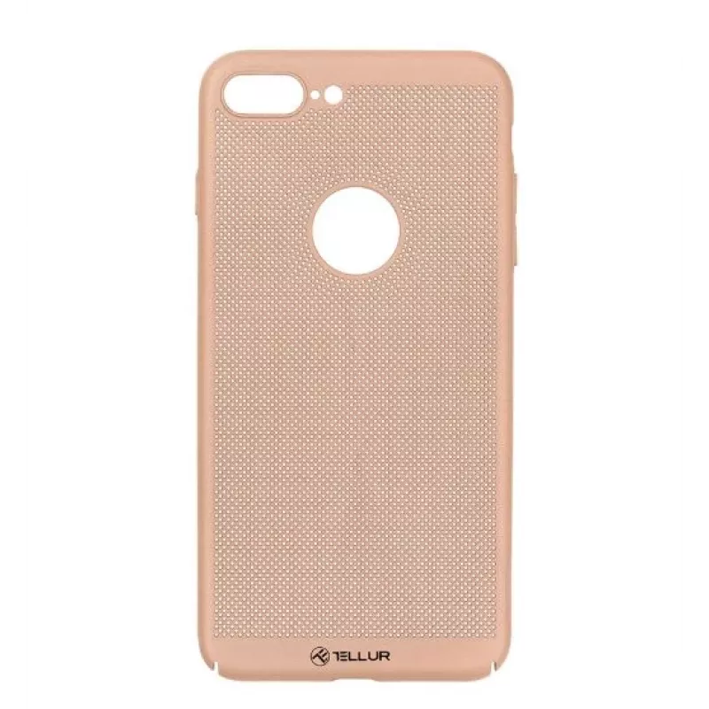 Korpusas Tellur TLL121293 mobiliesiems telefonams, skirtas iPhone 8, rožinis auksas