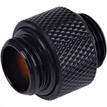 Alphacool HF dviguba jungtis G1/4 AG į G1/4 AG 10 mm - giliai juoda (17215)