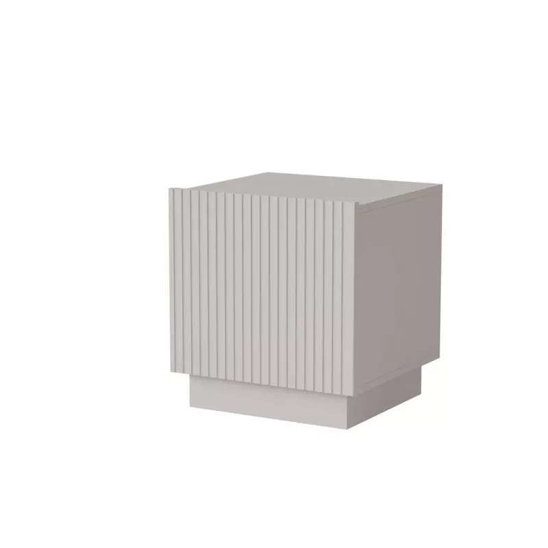 Naktinių staliukų rinkinys Cama meble LIVERTI 2 vnt., 45×42×47 cm, kašmyro spalvos, MDF ir medžio drožlių plokštė