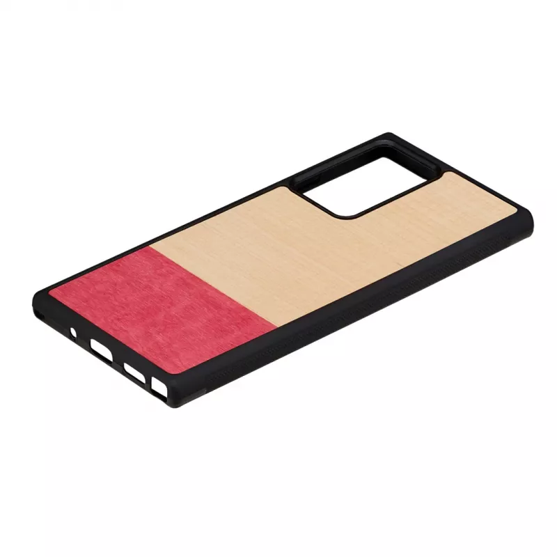 Apsauginis telefono dėklas man and wood Samsung Galaxy Note 20 Ultra — miss match Juoda