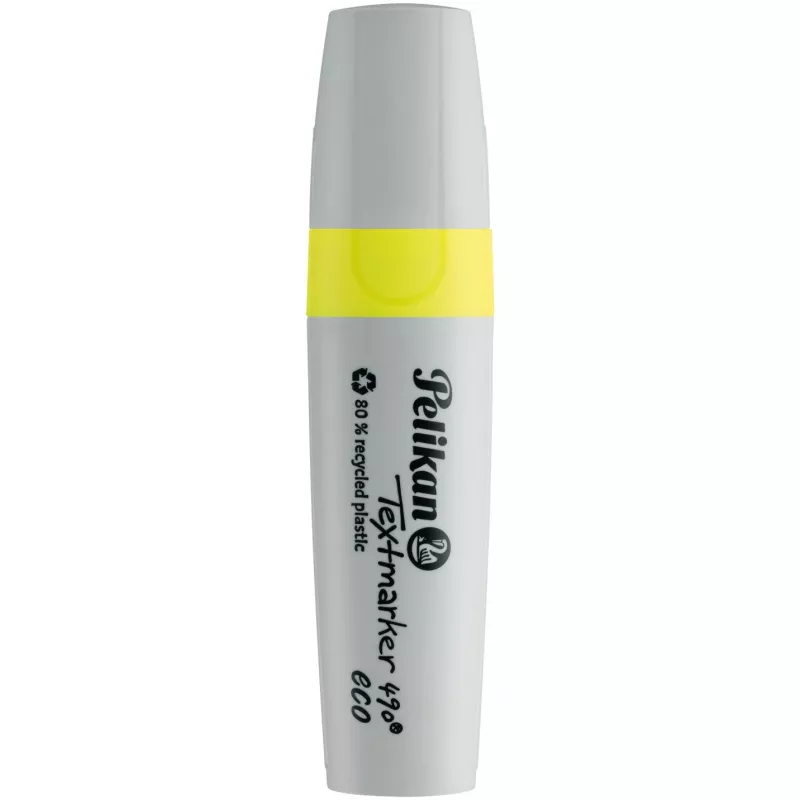 Žymeklis Pelikan Textmarker 490 eco marker Smailus galas Geltonas