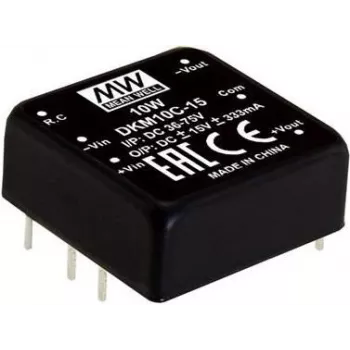 Maitinimo adapteris MEAN WELL DKM10B-12 10W 12V įėjimo įtampa 18-36V