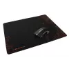 pelė pad ESPERANZA EA146R — guminis žaidimų kilimėlis 440×354×4 mm, neslystanti bazė, juoda/raudona