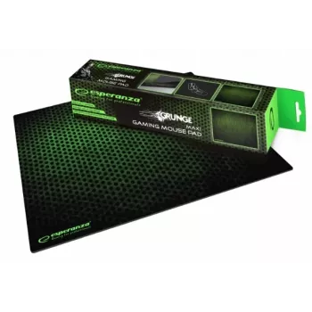 Pelės kilimėlis ESPERANZA EGP103G — žaidimams skirtas guminis kilimėlis, 400×300×3 mm, raštuotas žalias