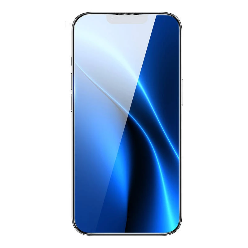 Grūdinto stiklo ekrano apsauga Baseus Crystal 0,3 mm, skirta iPhone 14 Plus / 13 Pro Max (2 vnt.)