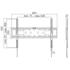TV laikiklis LogiLink BP0017 177,8 cm (70 colių) Juodas
