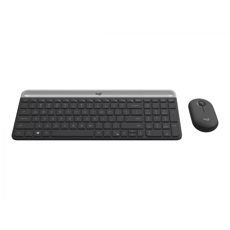 Klaviatūros ir pelės rinkinys Logitech MK470 plonas Combo