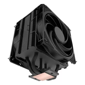 Procesoriaus oro aušintuvas Cooler Master V4 Alpha 3DHP, 120 mm ventiliatorius, LGA1700/AM5 suderinamas, juodas