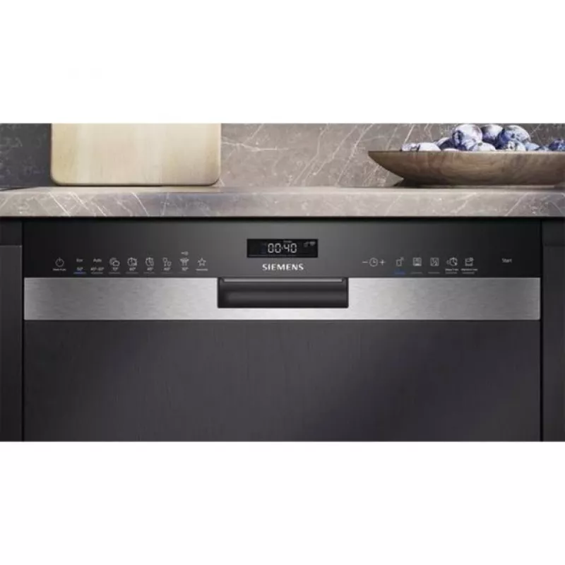 Siemens iQ500 SN55ES12CE indaplovė Pusiau įmontuojama 14 komplektų