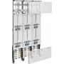 Hager ZL53X8 complete panel universZ 1350mm 6ZP 3feld 3-point
