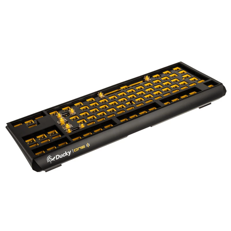 Ducky One 3 Hot-Swap Barebone TKL žaidimų klaviatūra USB juoda