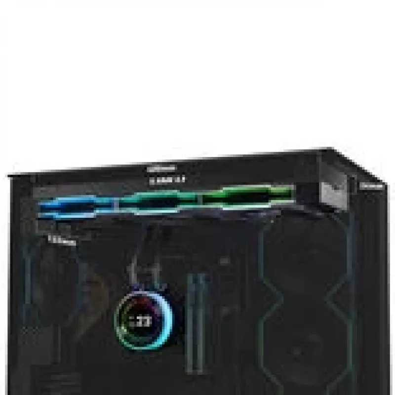 Universalus skysčio aušintuvas Lian Li GA II Hydroshift II LCD-C 360TL 12 cm Juoda