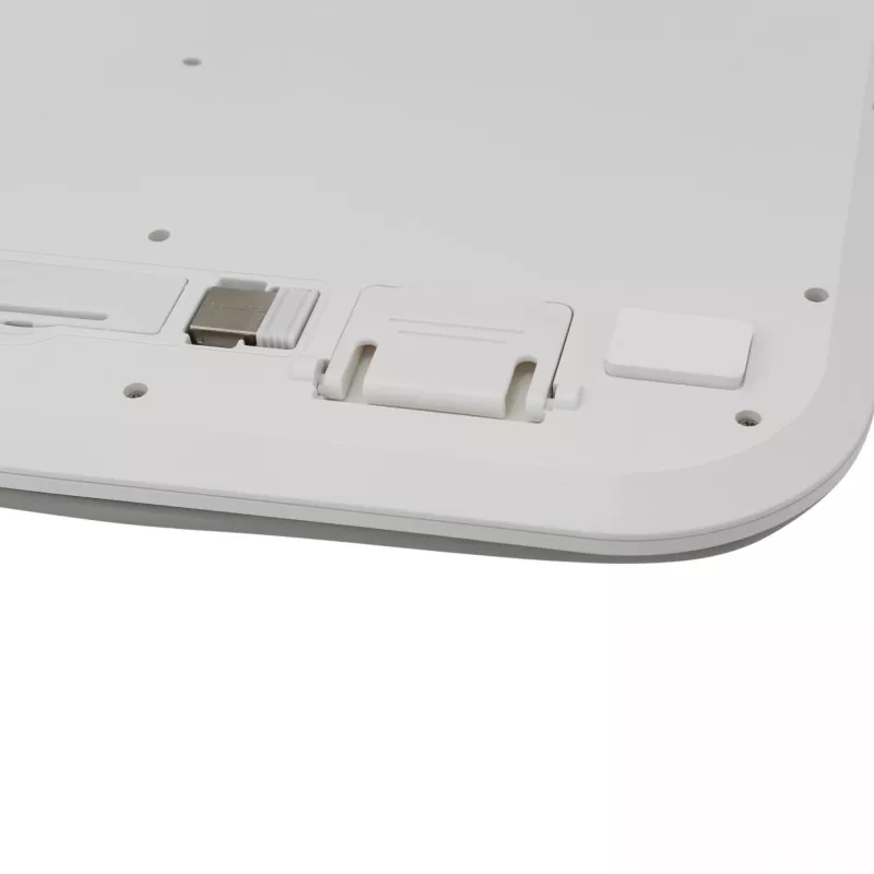 Belaidė klaviatūra SBOX WK-905 US — smėlio spalvos, USB belaidis ryšys, US išdėstymas