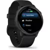 Garmin vívoactive 6 3,05 cm (1,2) AMOLED 42 mm Skaitmeninis 390 x 390 pikselių Liečiamas ekranas Juodas Wi-Fi GPS (palydovas)