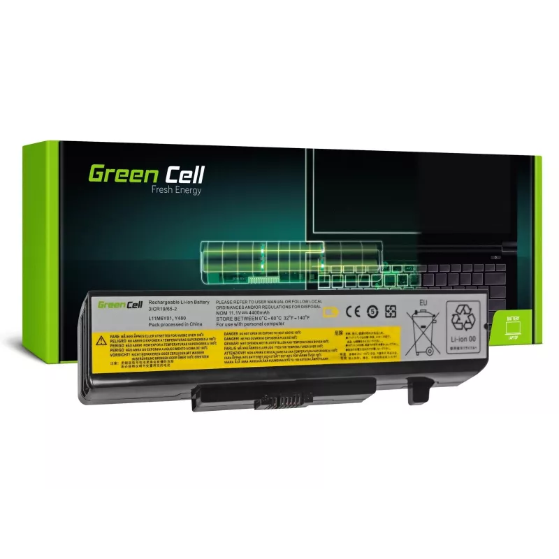 Green Cell LE34 nešiojamojo kompiuterio atsarginė dalis Baterija