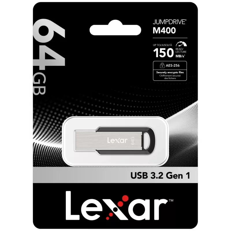 USB flash drive Lexar 64 GB USB Type-A 3.2 Gen 1 JumpDrive M400