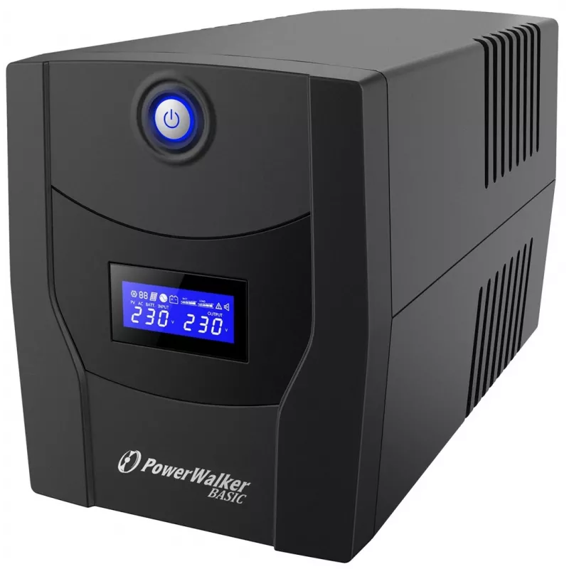 PowerWalker VI 1500 STL nepertraukiamo maitinimo šaltinis (UPS) Line-Interactive 1500 VA 900 W 4 AC lizdai