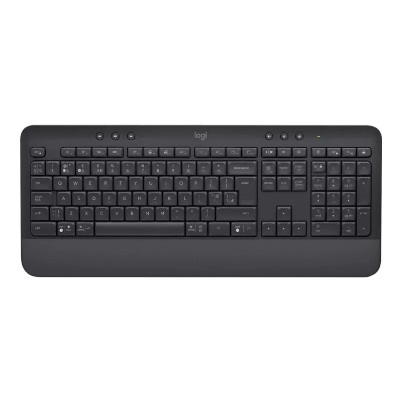 Logitech Signature - klaviatūra - belaidė - Bluetooth 5.1 - QWERTY - italų - grafitas (920-010915)
