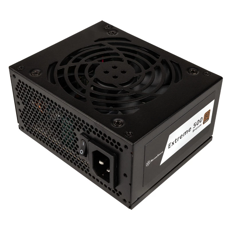 500 Watt SST-EX500-B Extreme SFX maitinimo blokas 80 PLUS Bronze - PC/Server maitinimo blokas - SFX (SST-EX500-B)