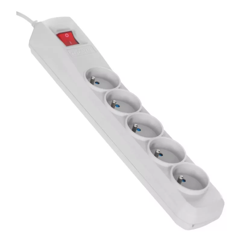 Activejet pilka maitinimo juosta su laidu ACJ COMBO 5G/1,5M/BEZP. AUT/S