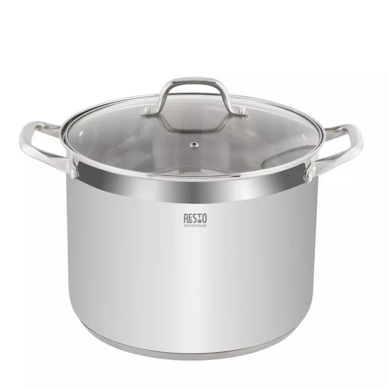 Resto Kitchenware Libra 13 L Apvalus Nerūdijančio Plieno Puodas 22 cm