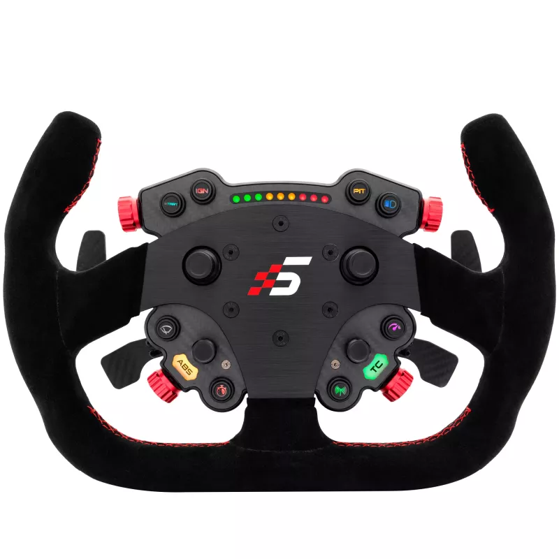 Simagic GTC-C Alcantara vairo apdangalas — GTC-C(ALCANTARA) lenktyninis vairas, Alcantara apdangalas