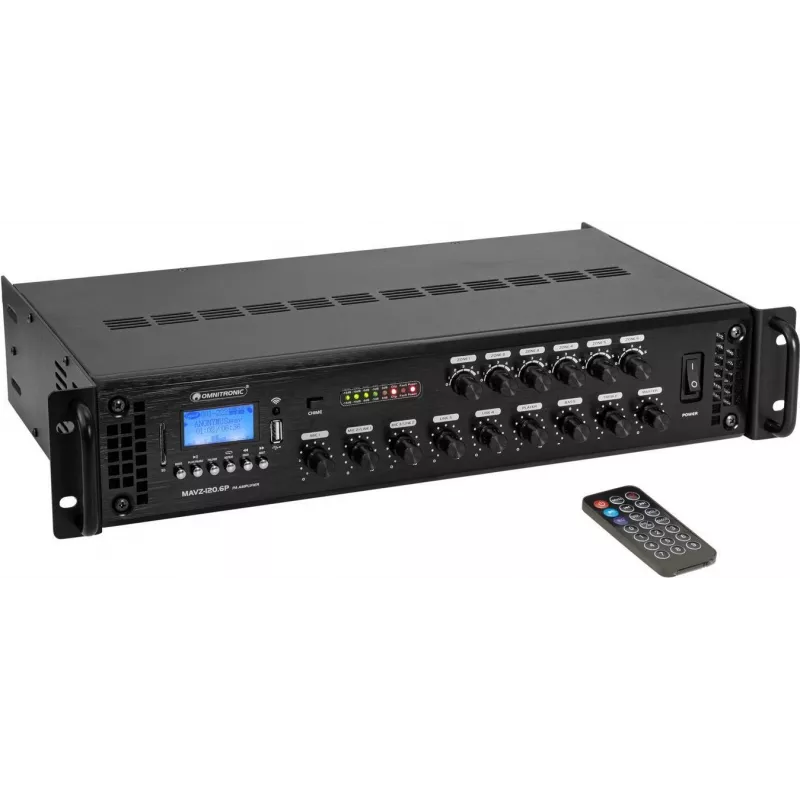 OMNITRONIC MAVZ-120.6P ELA-Mikseris Stiprintuvas (80709788)