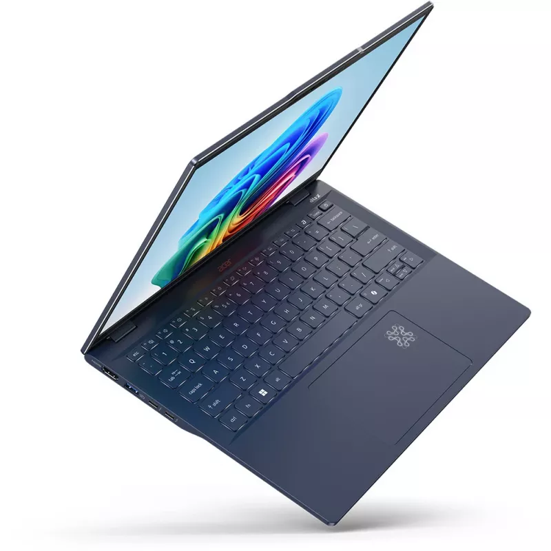 Nešiojamas kompiuteris Acer Swift 14 AI SF14-51-71AJ — Intel Core Ultra 7 256V, 14 colių WUXGA, 16 GB DDR5, 1 TB SSD, Intel Arc 140V, Windows 11 Home, mėlynas