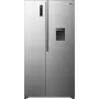 Gorenje HZF55082 NRS917E41XWD G400, Pastatomas, Amerikietiškos durys, Pilka, 2 durys (-ų), Jutiklinis, LED