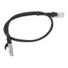 Patchcord cat.5e 0,5M UTP juodas