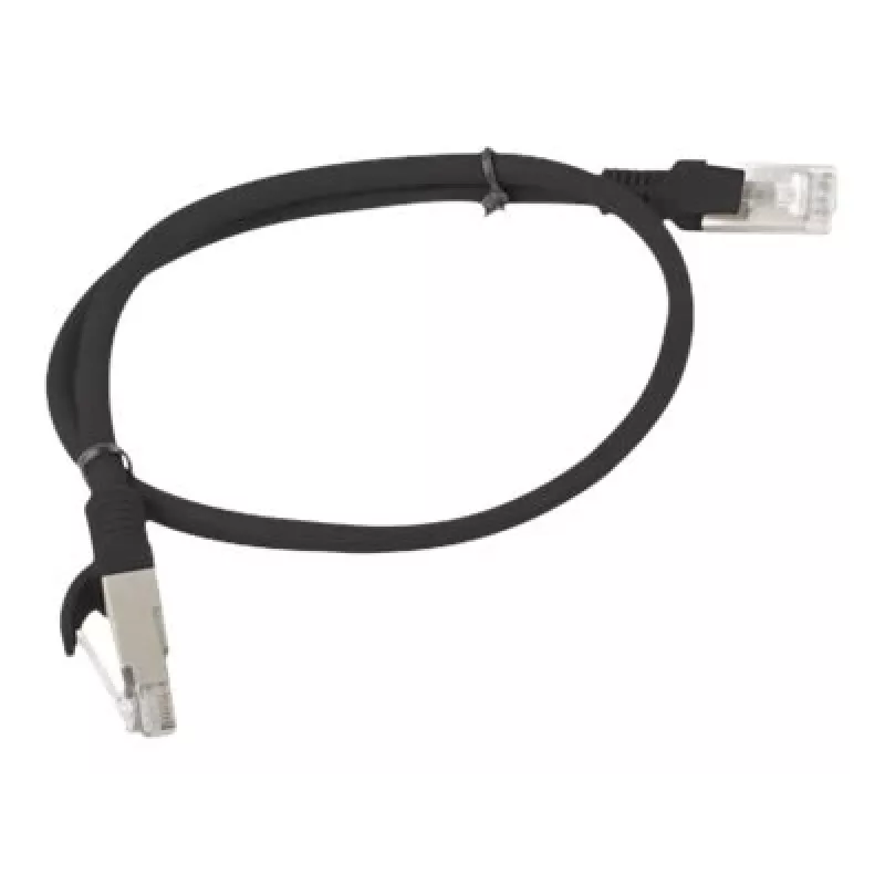 Patchcord cat.5e 0,5M UTP juodas