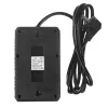 Maitinimo šakotuvas MACLEAN MCE392 B — 4 lizdai, 3×USB, 110–240V, 2,1A, 2500W, 1,5 m laidas, juodas
