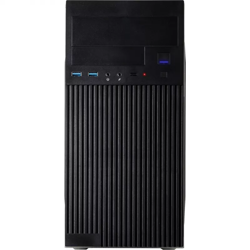 Kompiuterio korpusas INTER-TECH IT-6521 tiesus, ATX, juodas