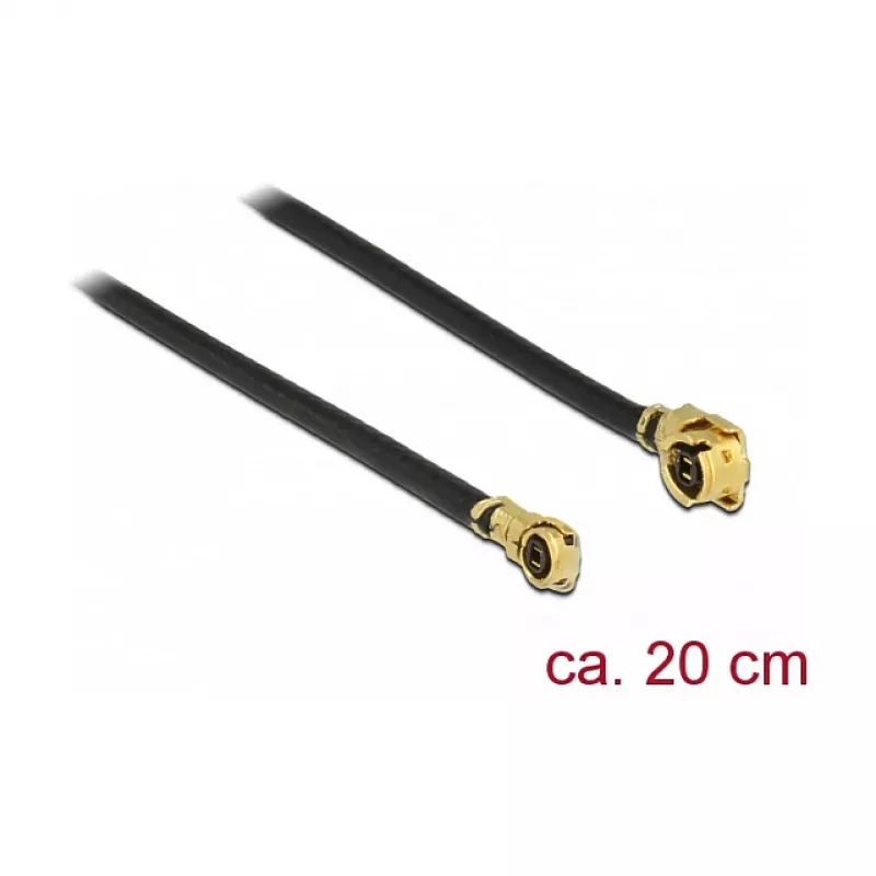 Koaksialinis kabelis DeLOCK 89648 0,2 m MHF I-PEX MHF IV HSC MXHP32