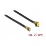 Koaksialinis kabelis DeLOCK 89648 0,2 m MHF I-PEX MHF IV HSC MXHP32