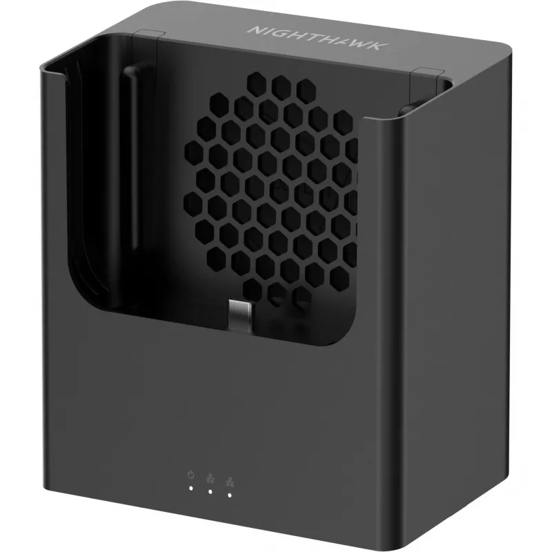 MD200 Nighthawk mobiliojo interneto prieigos taško laikiklis, adapteris, juodas