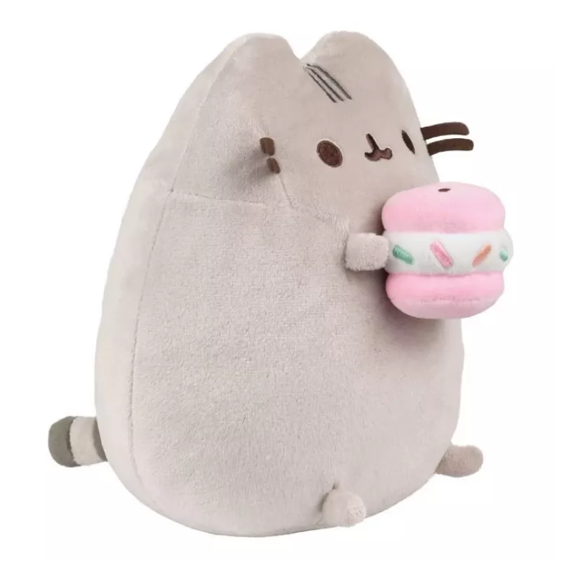 Plush toy Pusheen by Pusheen — 24 cm pliušinis žaislas su ledų sumuštinio dizainu