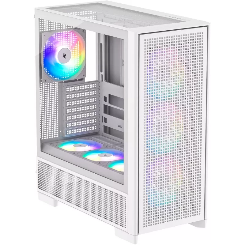PC korpusas Silentware Air 2000 A-RGB White — vidutinio dydžio bokštas su A‑RGB apšvietimu (AIR2000WHITE)