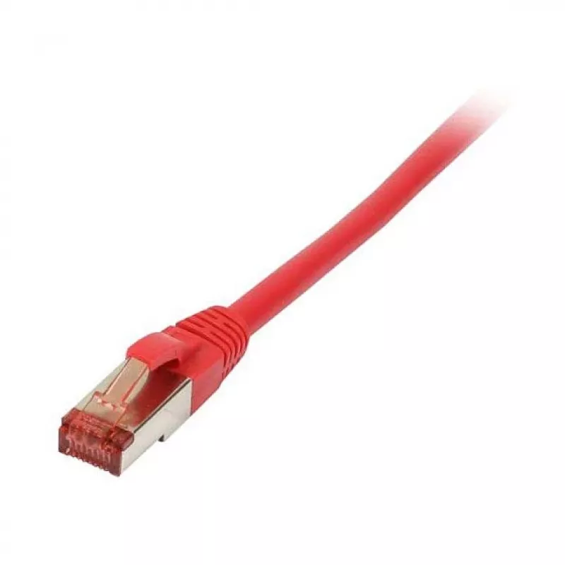 komutacinis kabelis RJ45 - CAT6 250Mhz - 1.0m raudonas - S-STP(S/FTP) -TPE/LSZH(Superflex) - Synergy 21 -