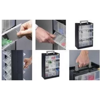 Laikymo dėžė allit VarioPlus DrawBox C 40, matmenys B x H T 300