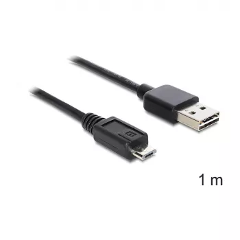 USB laidas DELOCK EASY-USB 2.0-A į USB 2.0 micro-B 1 m