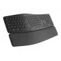 Logitech Ergo K860 for Business klaviatūra RF belaidė + Bluetooth, šveicariška grafito spalva (920-010347)