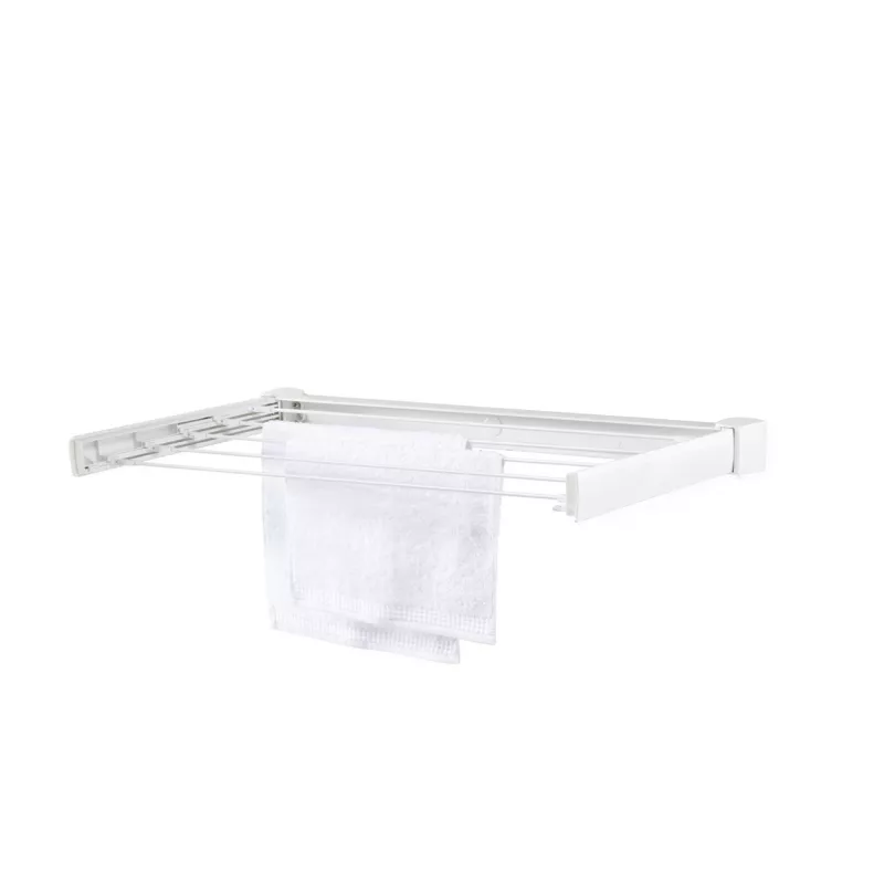 Sieninis laikiklis Leifheit Telegant 30 Protect White, plotis 720 mm, gylis 370 mm, 3 m linija