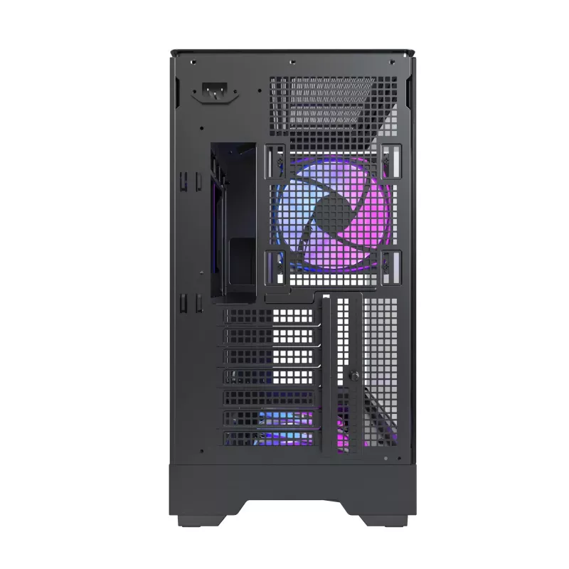 PC korpusas Montech KING 45 PRO Juoda — micro ATX / Mini-ITX, Midi Tower